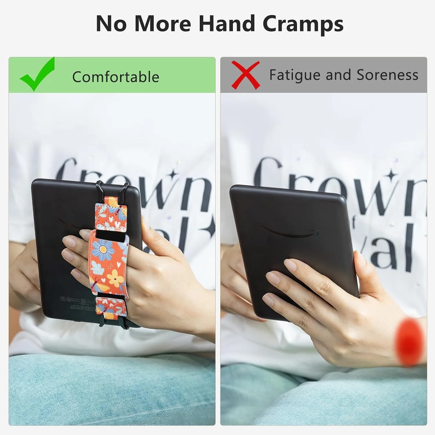CoBak Secure Hand Strap for Ebook Reader - Versatile and Lightweight