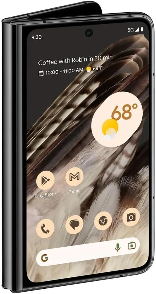 Google Pixel Fold, 256GB, Porcelain - Unlocked (Renewed)