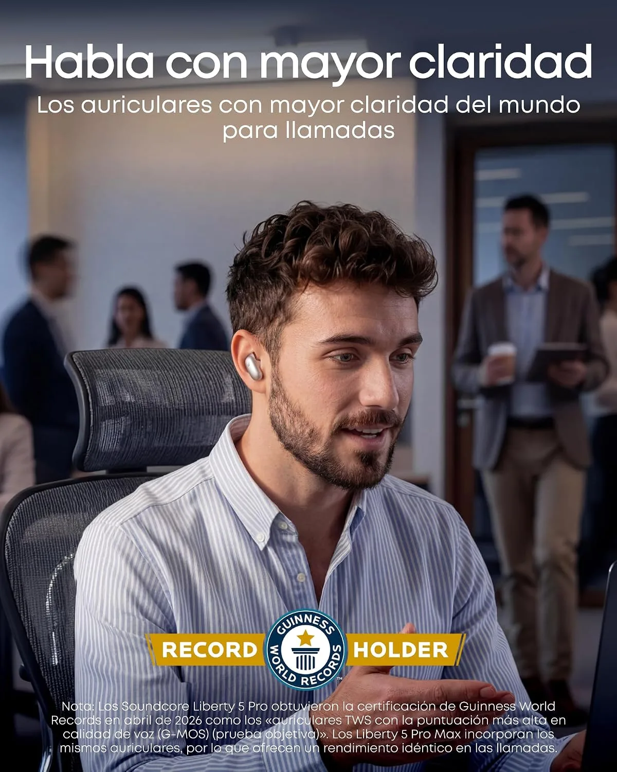 Soundcore Liberty 5 Pro by Anker Noise Cancelling Wireless Earbuds