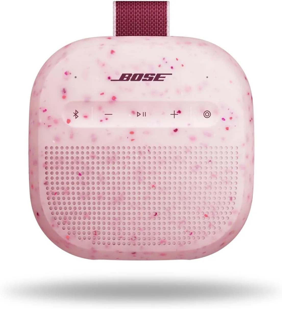 Bose SoundLink Micro Portable Bluetooth Speaker (2nd Gen), Wireless Outdoor Speaker, Up to 12 Hours Battery Life, Waterproof and Dustproof, Petal Pink - Limited Edition Color