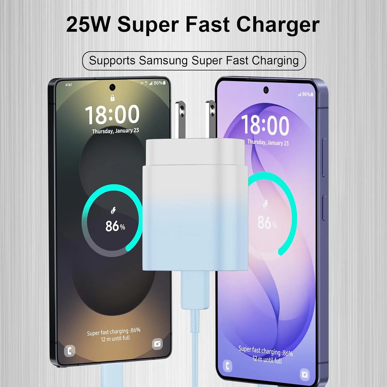 Super Fast Samsung Charger Type C 25W USB C Android Phone Charger Block