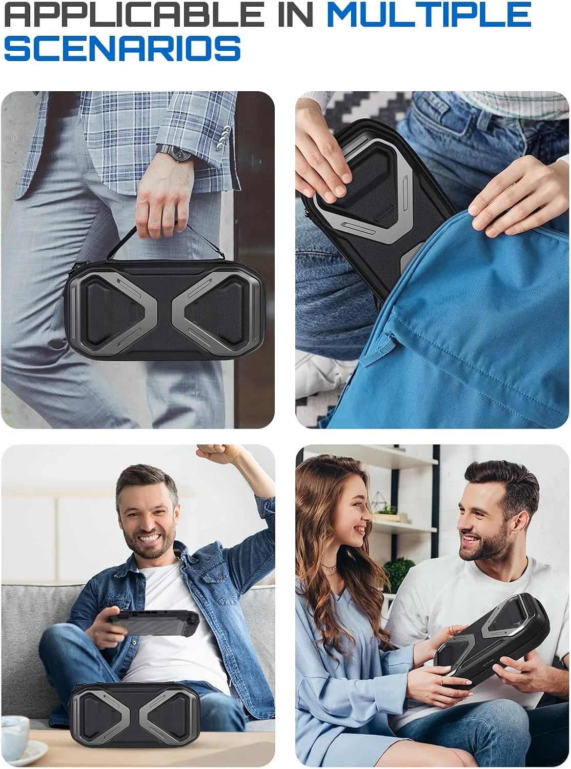 SUPCASE Pro Edition Carrying Case for Nintendo Switch 2 2025, Black