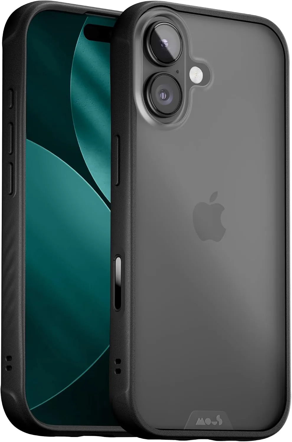 Mous for iPhone 18 Pro Clear Case, Clarity, Scratch Resistant, Transparent