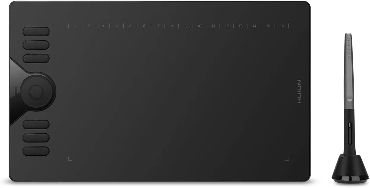 HUION HS610 10x6.25 inch Drawing Tablet 8192 Pen Pressure