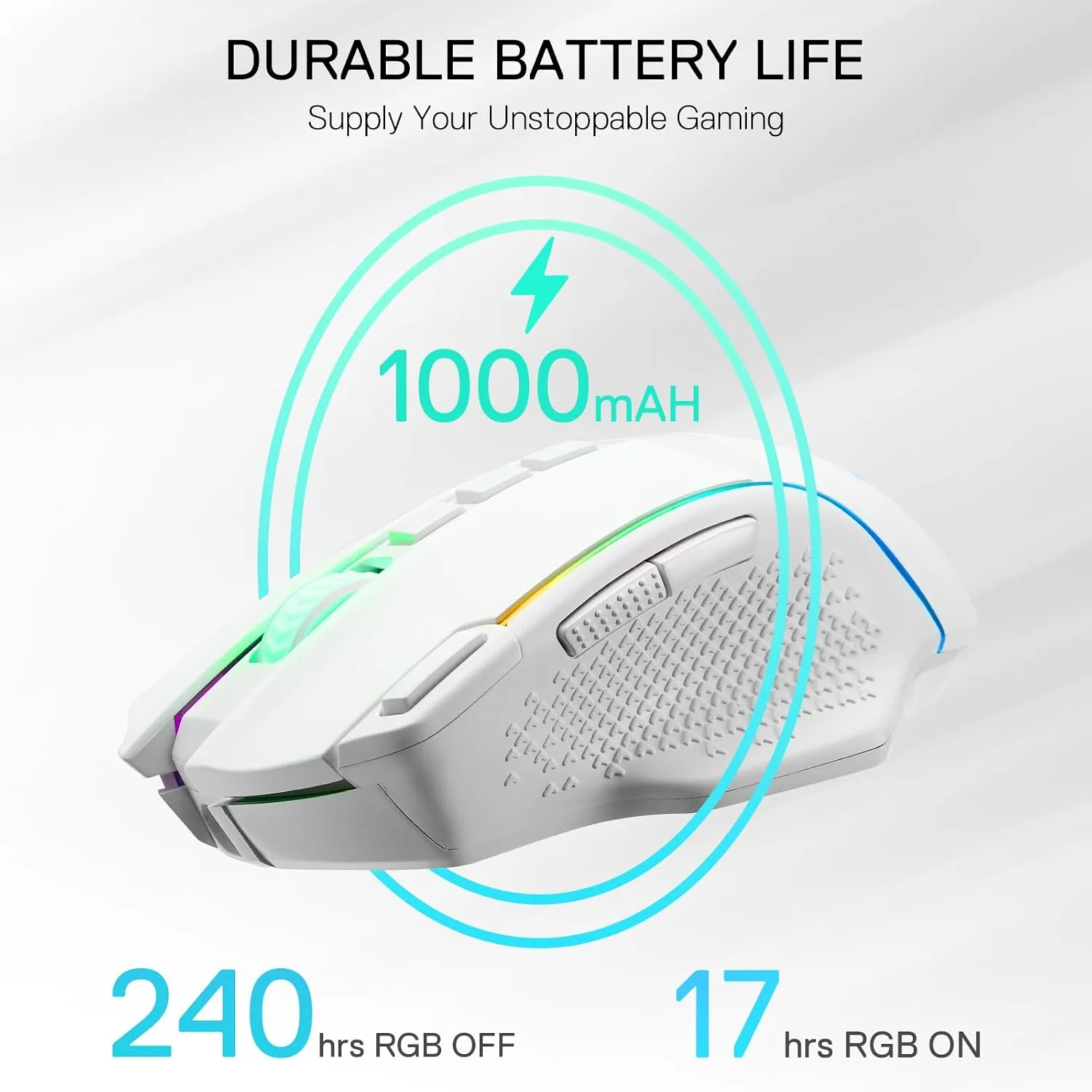 Redragon M991 3-Mode Wireless RGB Gaming Mouse 26000 DPI Remapping Keys