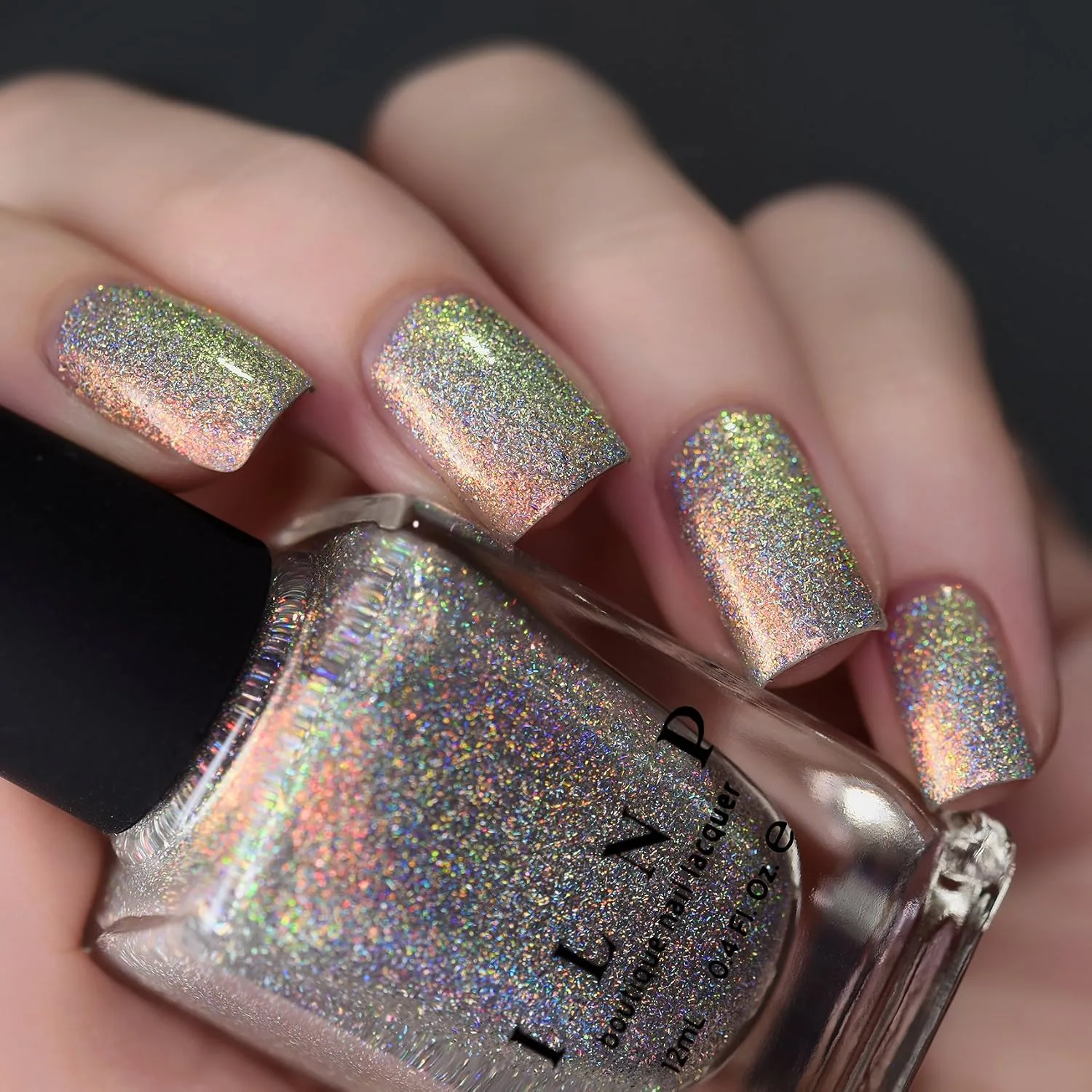 ILNP Fired Up - Fiery Orange to Green Color Kissed Ultra Holo Nail Polish