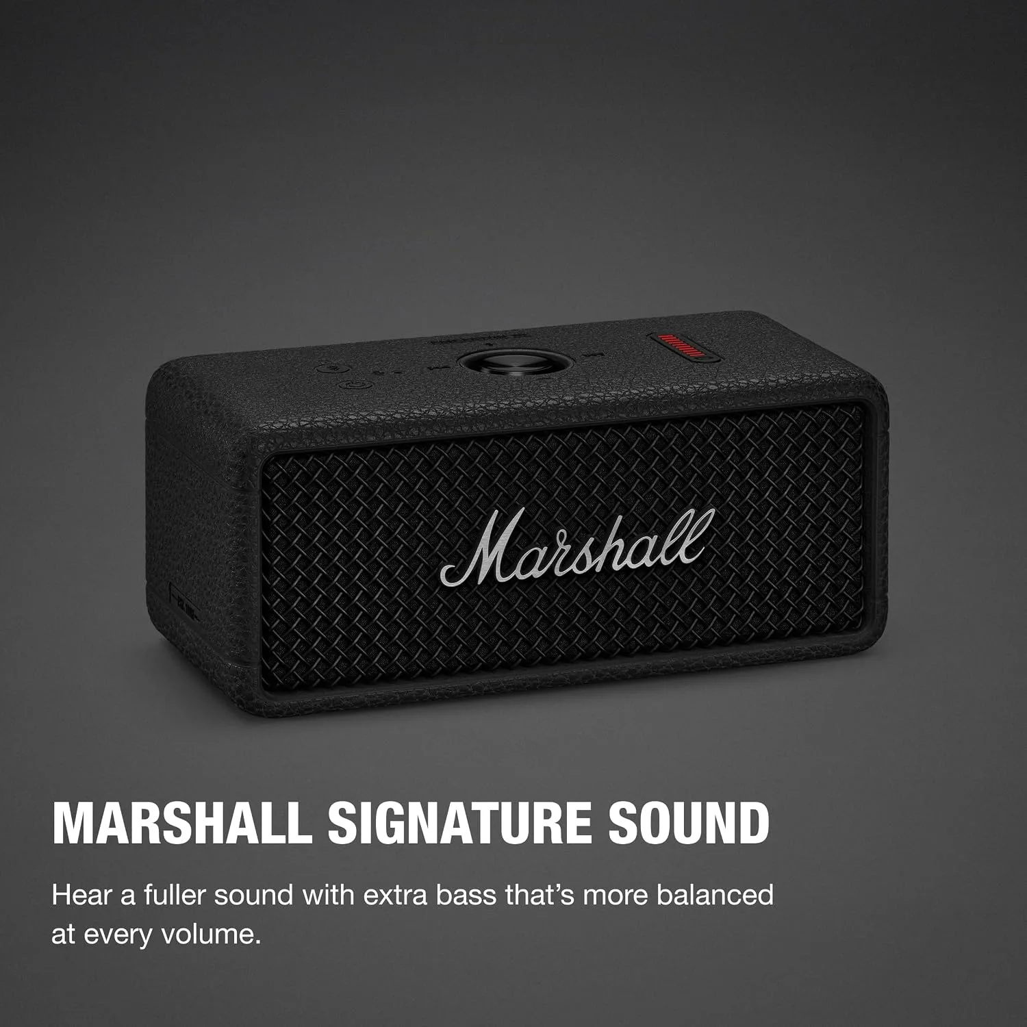 Marshall Emberton III Portable Bluetooth Waterproof Speaker - Black/Silver