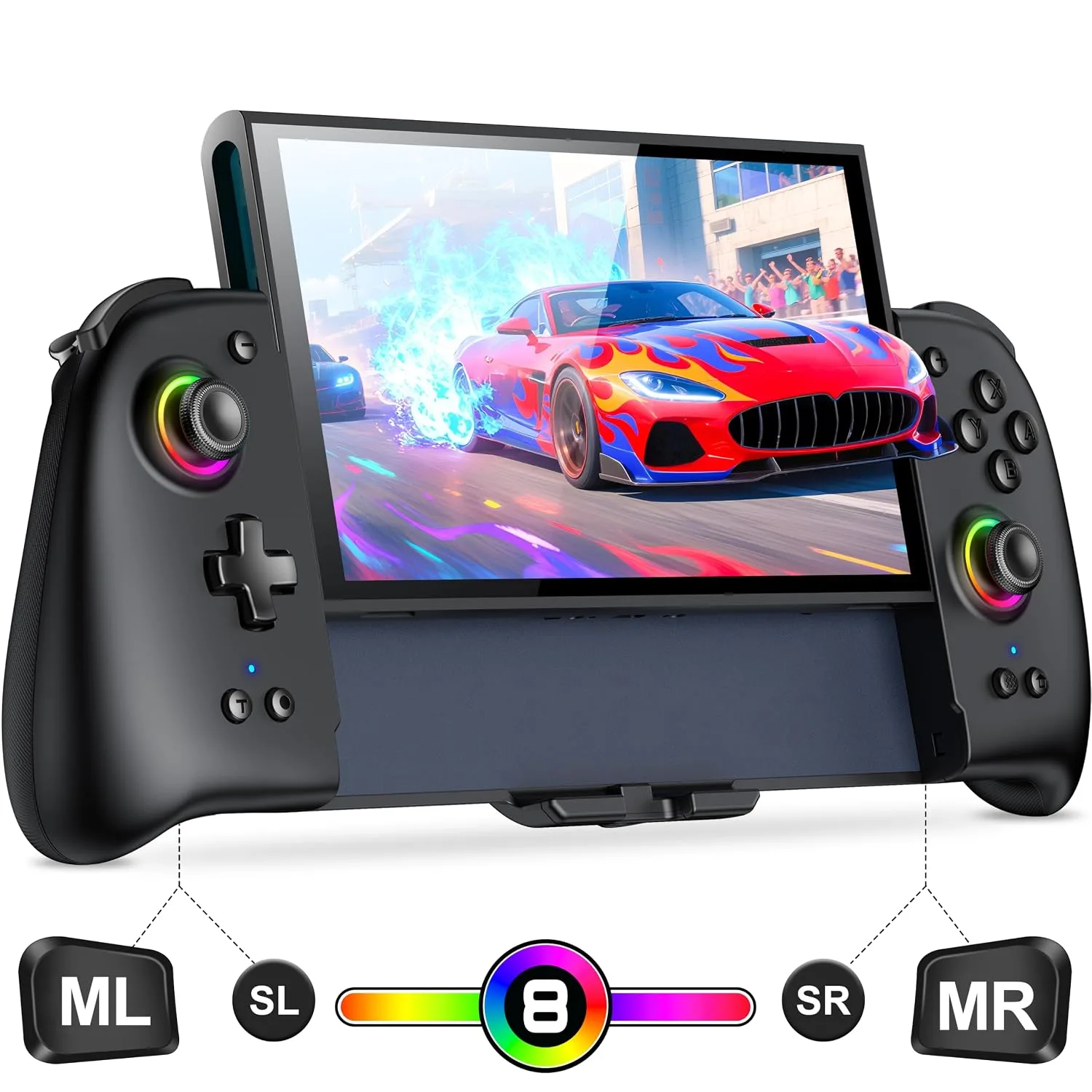 Gammeefy JC400 Gen 2 Switch 2 Controller with Hall Effect Joysticks