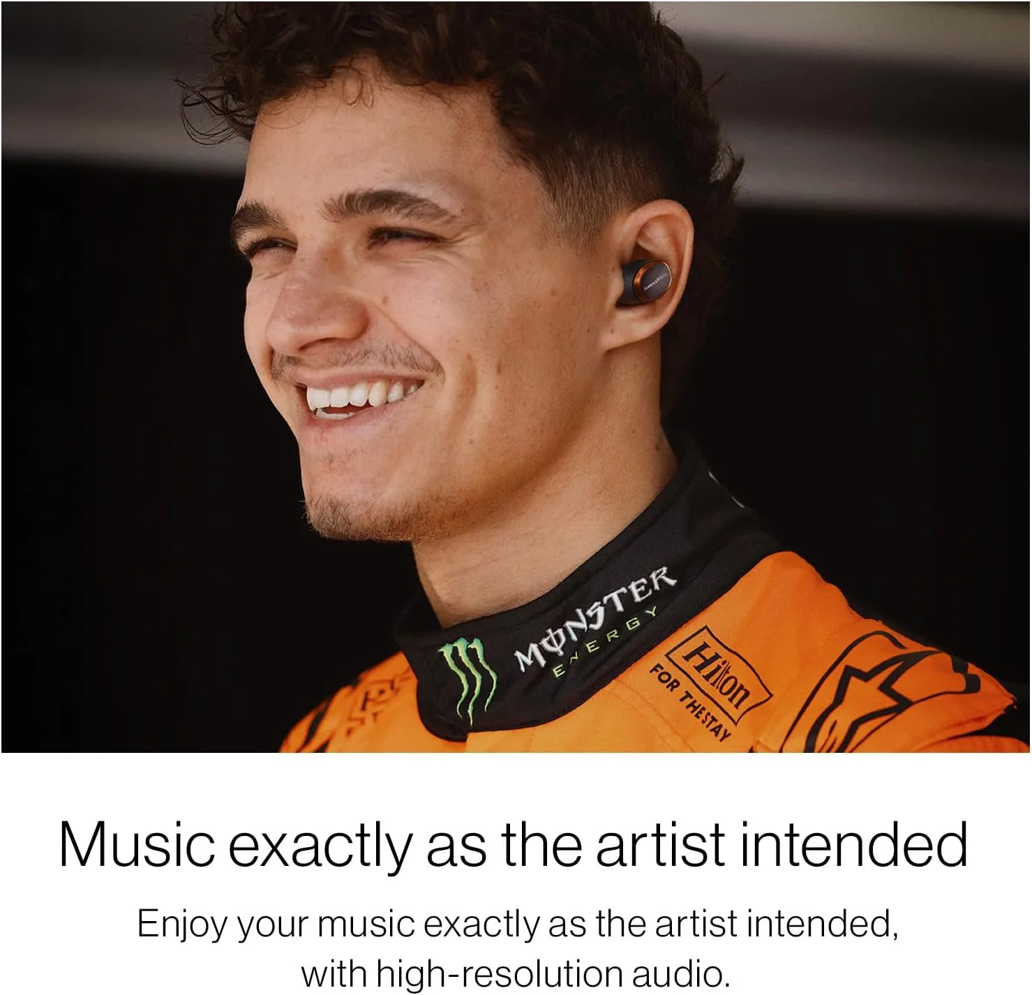Bowers & Wilkins Pi8 McLaren Edition Wireless Earbuds with 3 Built-in Mics