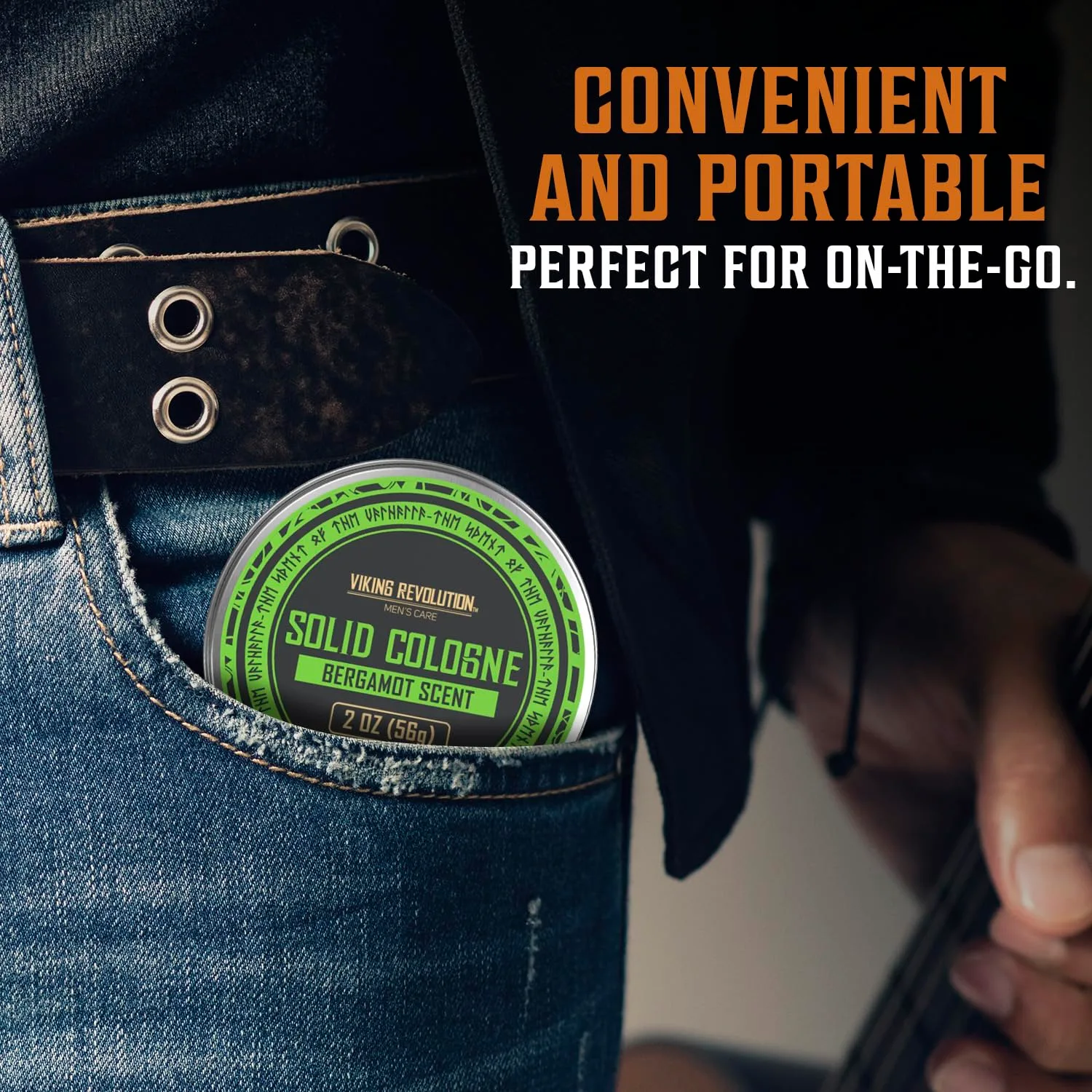 Viking Revolution Solid Cologne - Bergamot - 2 oz