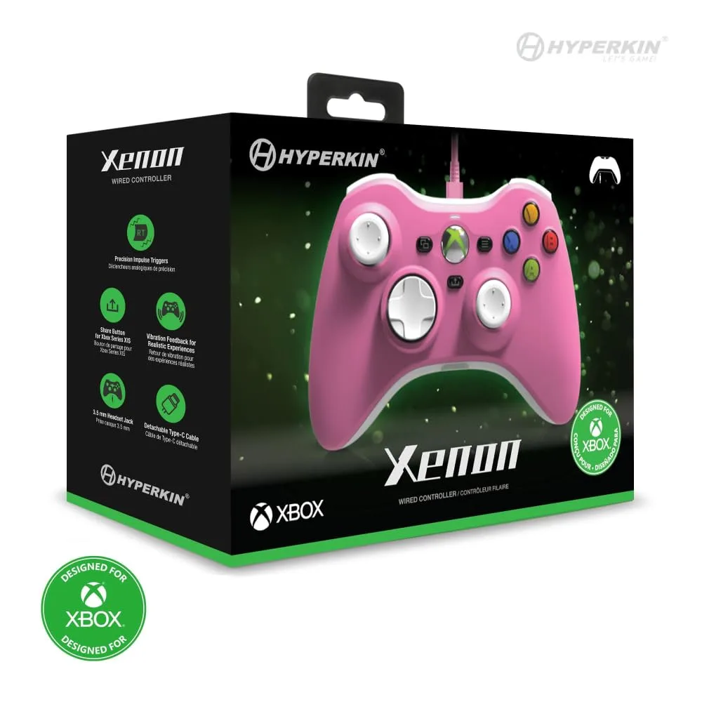 Hyperkin Xenon Wired Controller, Pink