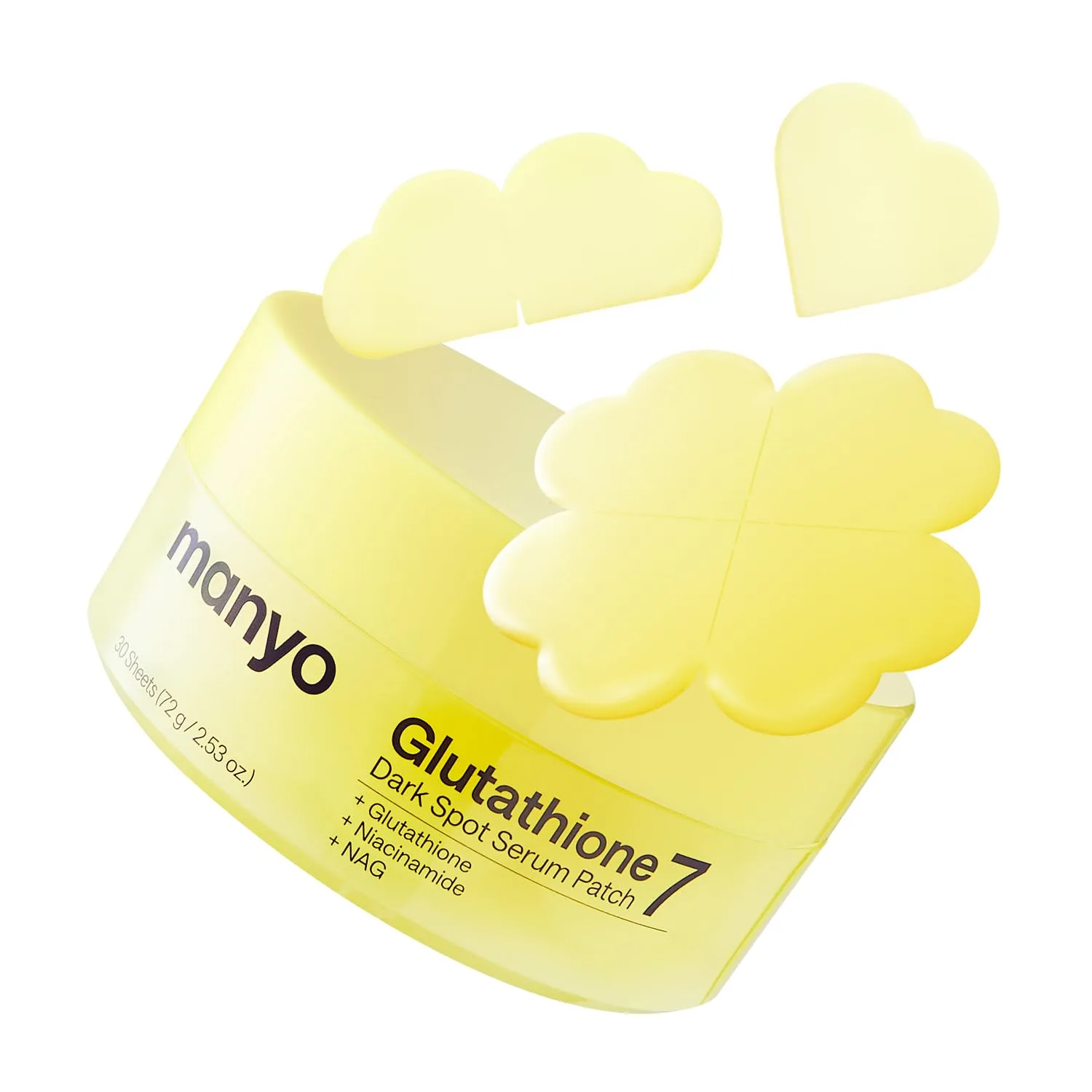 ma:nyo MANYO Glutathione 7 Dark Spot Serum Patch, for Uneven Skin Tone, 30 Count