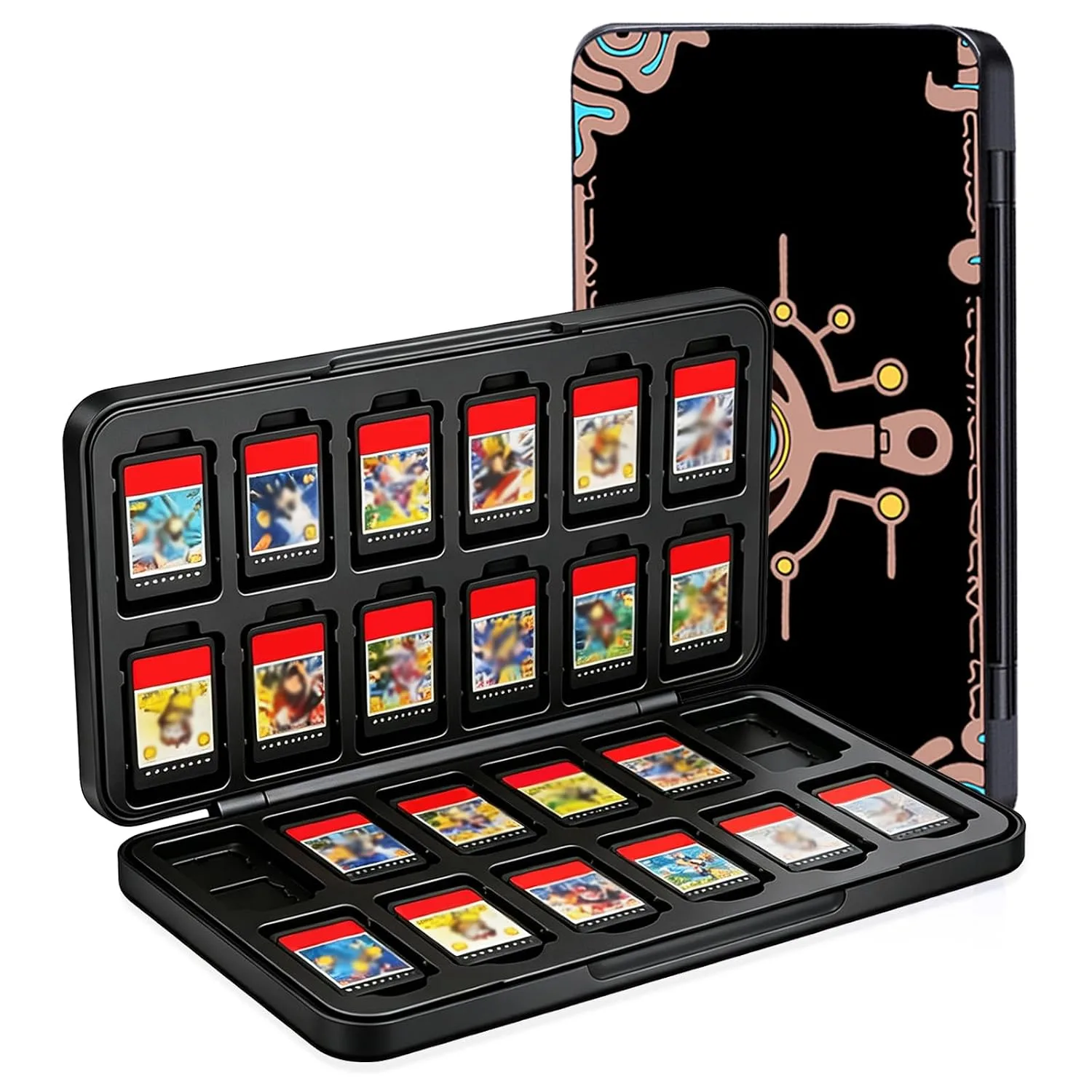 Estuche para juegos Nintendo Switch Sunmike Space Black