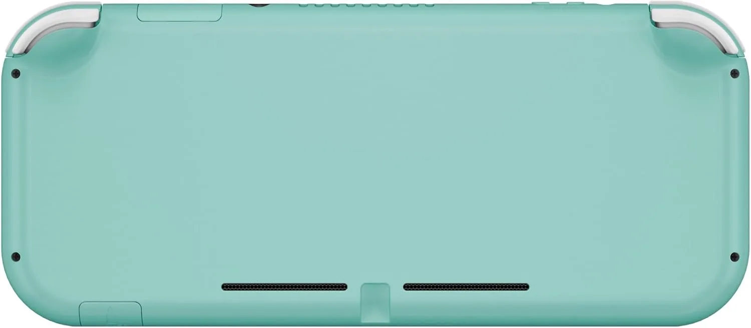 eXtremeRate Misty Green DIY Replacement Shell for Nintendo Switch Lite, NSL Handheld Controller Housing w/Screen Protector, Custom Case Cover for Nintendo Switch Lite