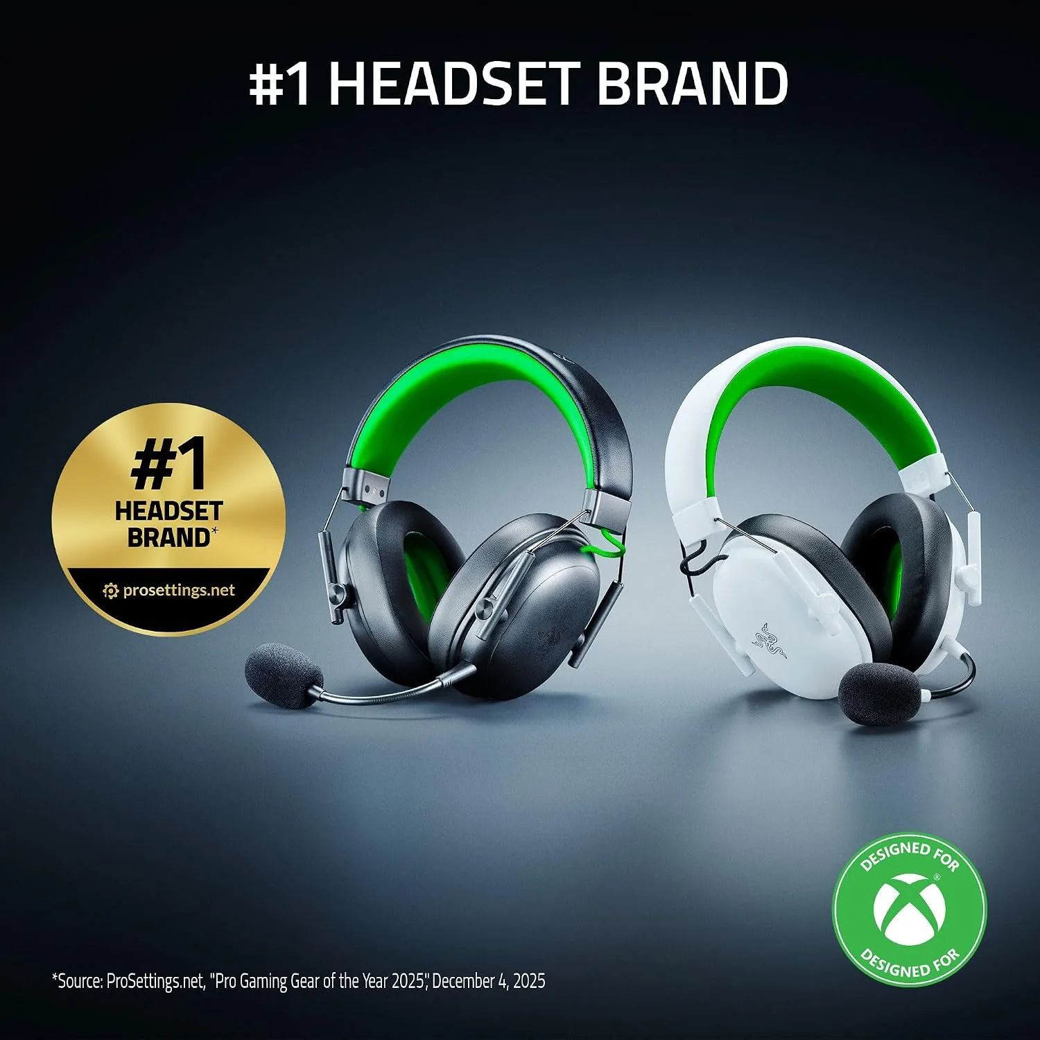 Razer BlackShark V3 X HyperSpeed Wireless Xbox Gaming Headset, Black