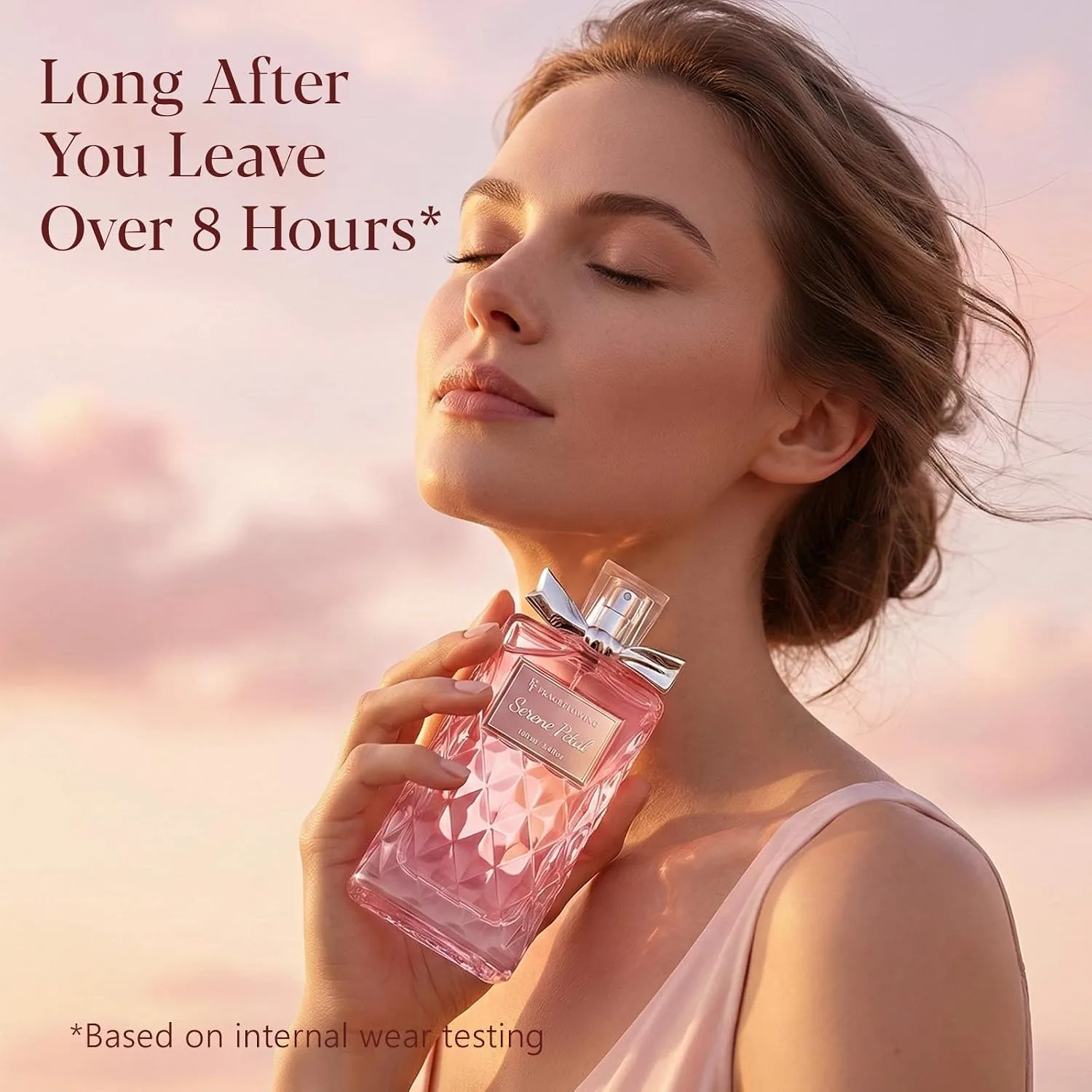 Perfume for Women, Alcohol-Free Long-Lasting Floral Fragrance, 3.4 fl oz
