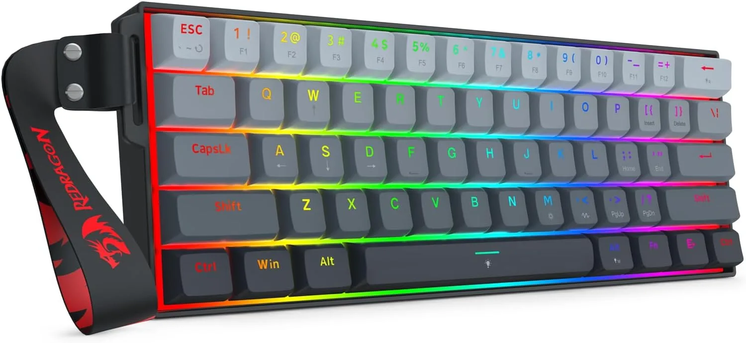 Redragon K617 HE Wired Hall-Effect Rapid Trigger Magnetic Gaming Keyboard