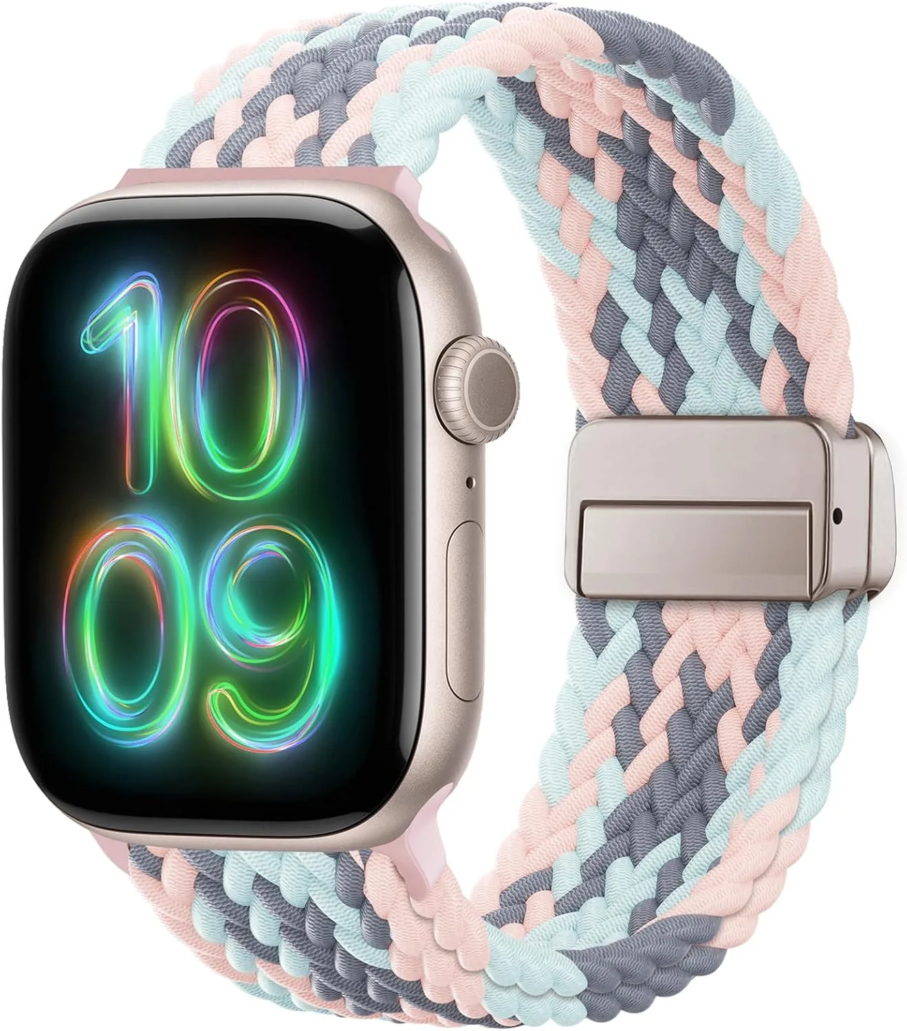 Correa deportiva magnética trenzada para Apple Watch Heartboom