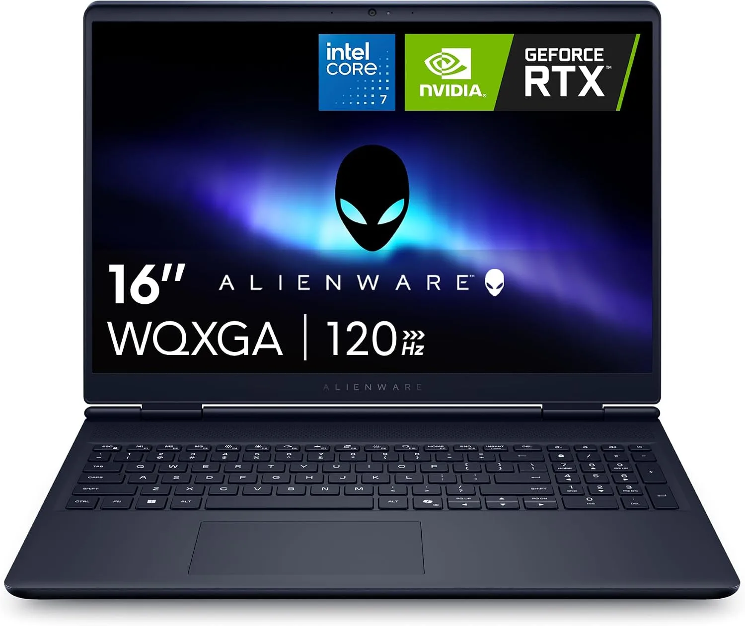 Alienware Dell 16 Gaming Laptop, 2025, 16" WQXGA (2560x1600) Display, Intel Core 7 240H Processor, 32GB DDR5, 1TB SSD, NVIDIA GeForce RTX 5050, Backlit KB, Wi-Fi 7, BT 5.3, 720p HD Camera, Win11 Pro