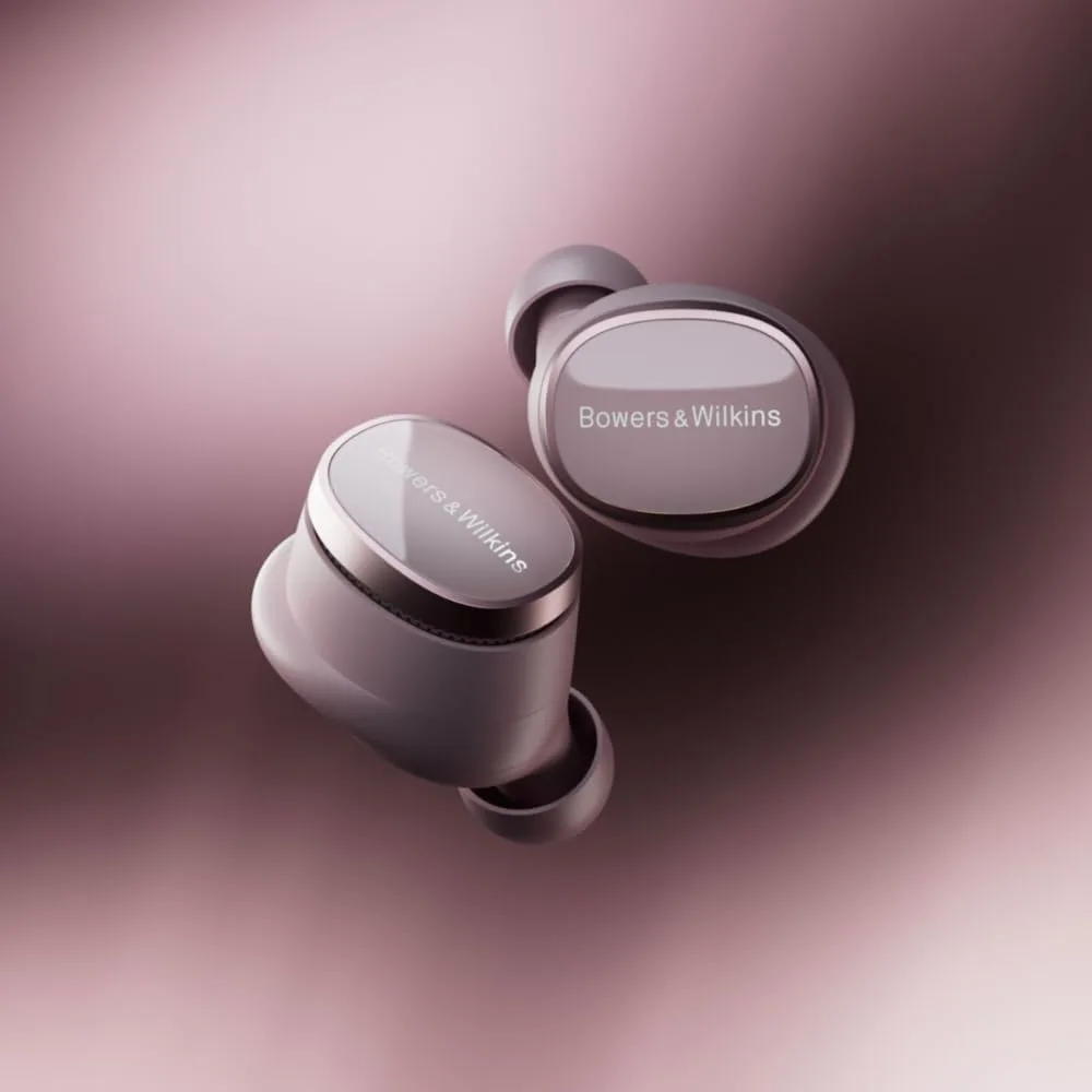 Bowers & Wilkins Pi8 True Wireless Noise Cancelling Earbuds - Pale Mauve