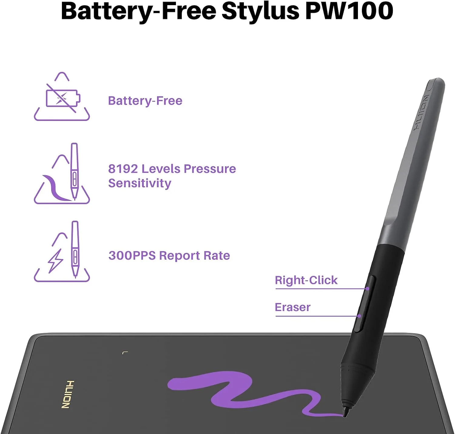 HUION Drawing Tablet H420X Graphics Tablet with 8192 Level Pen Pressure