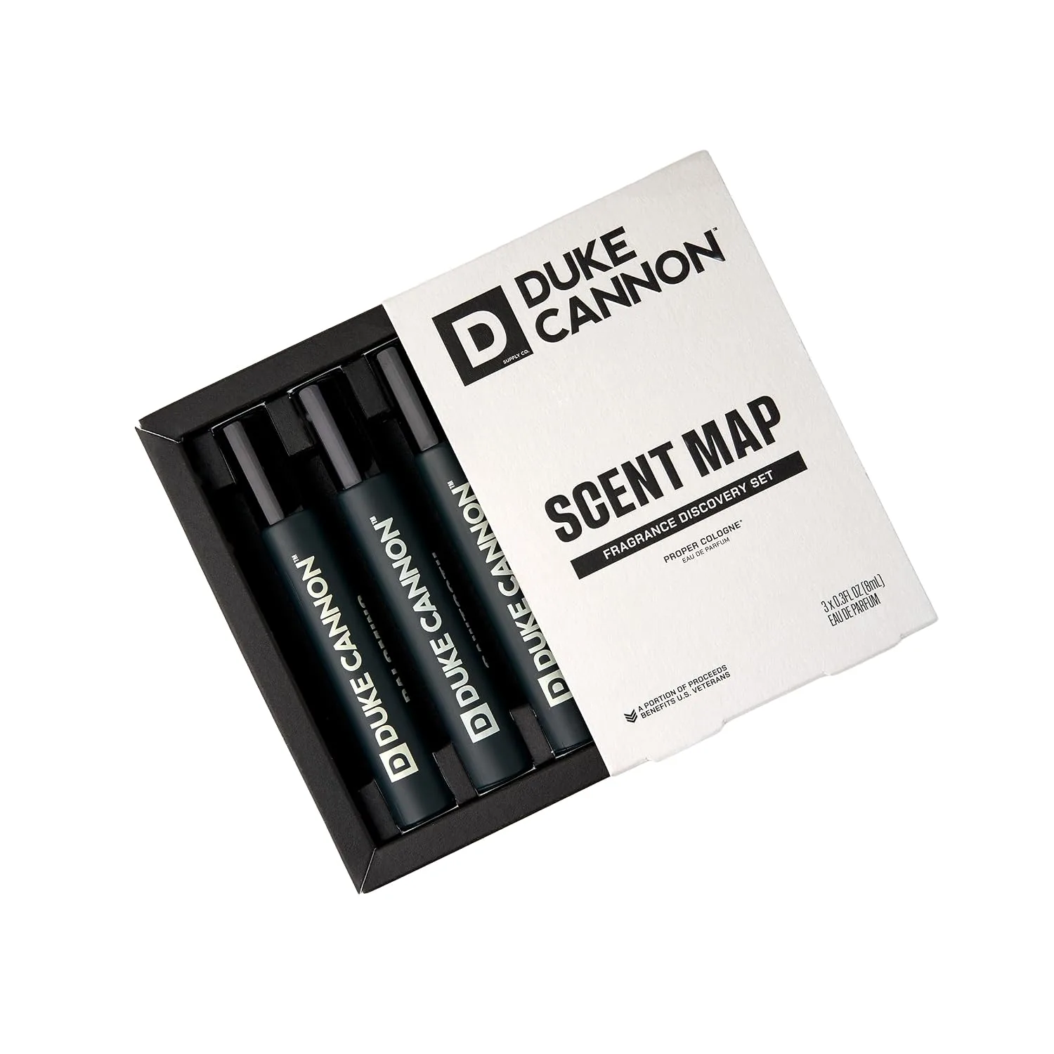 Duke Cannon Proper Cologne Discovery Set - (3 Pack) 0.3 fl oz
