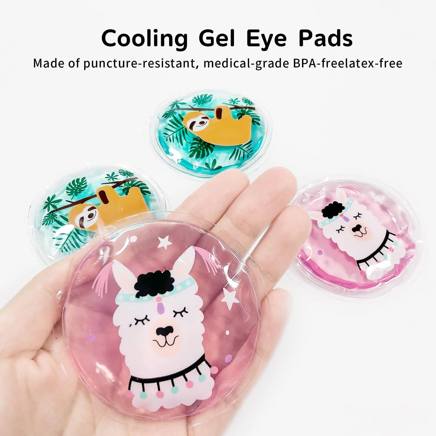 Hot and Cold Eye Pads, Reusable Eye Patches