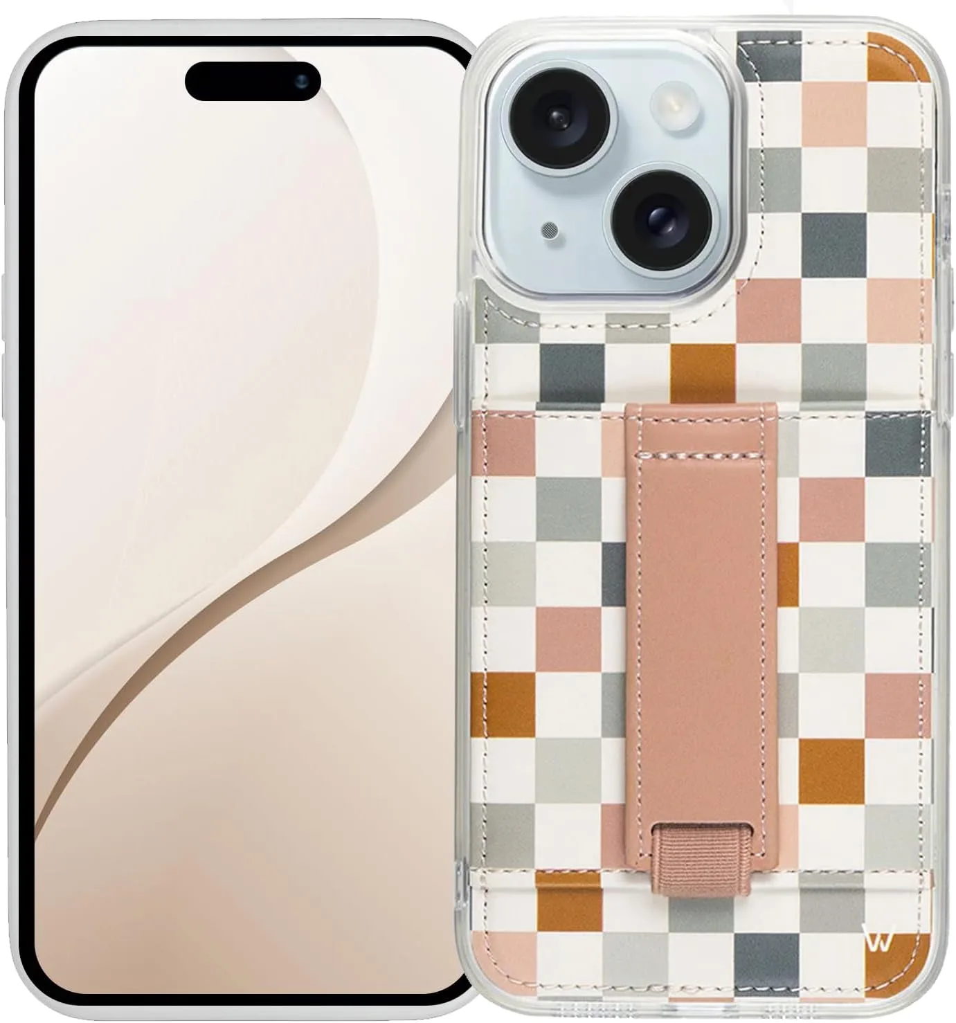 Walli Cases Wallet Phone Case for iPhone 14 Plus, Card Holder Kickstand