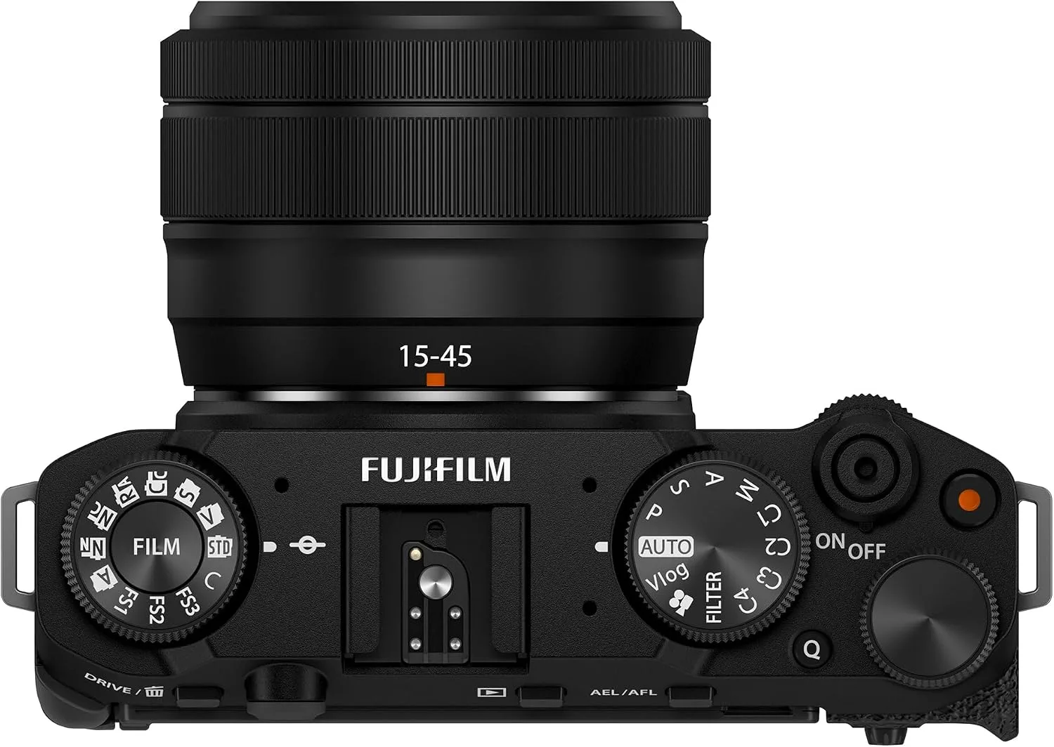FUJIFILM X-M5 Mirrorless Digital Camera XC15-45mmF3.5-5.6 OIS PZ Lens Kit - Black