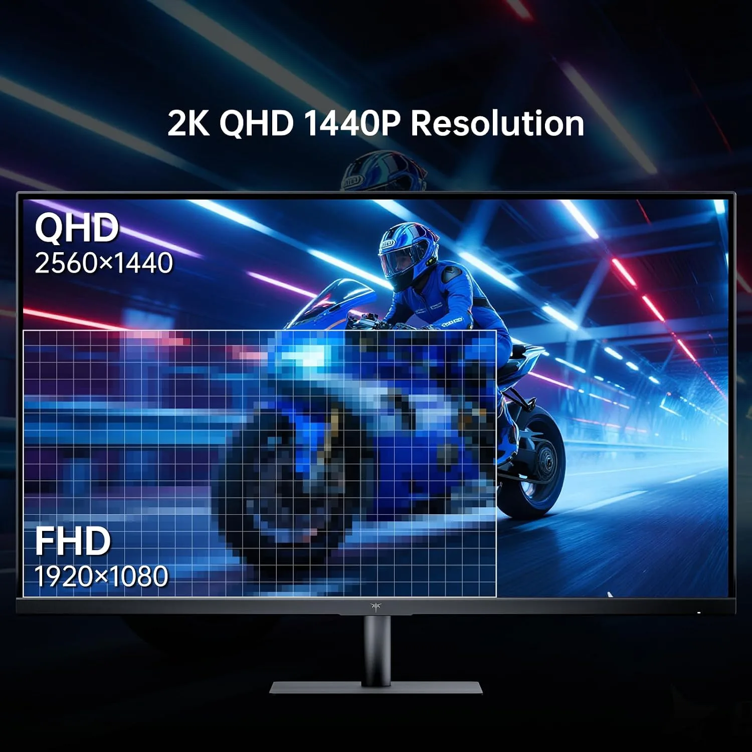 KTC 32 Inch 2K Monitor 120Hz, 1440P IPS Computer Monitor for Office Gaming