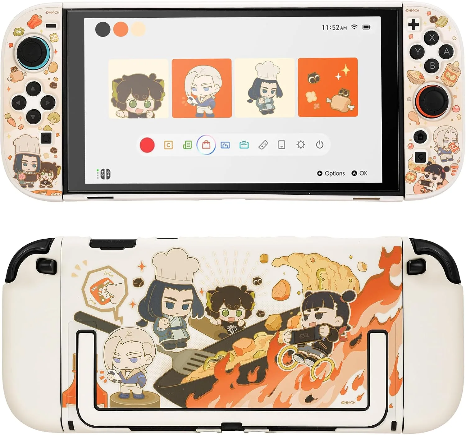 GeekShare Protective Shell Compatible with Switch 2 (Passionate Kitchen)
