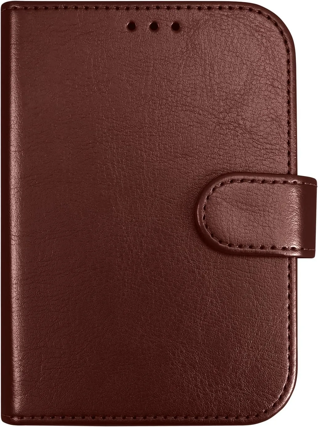 Wallet Phone Case Crafted for iPhone Duo Brown