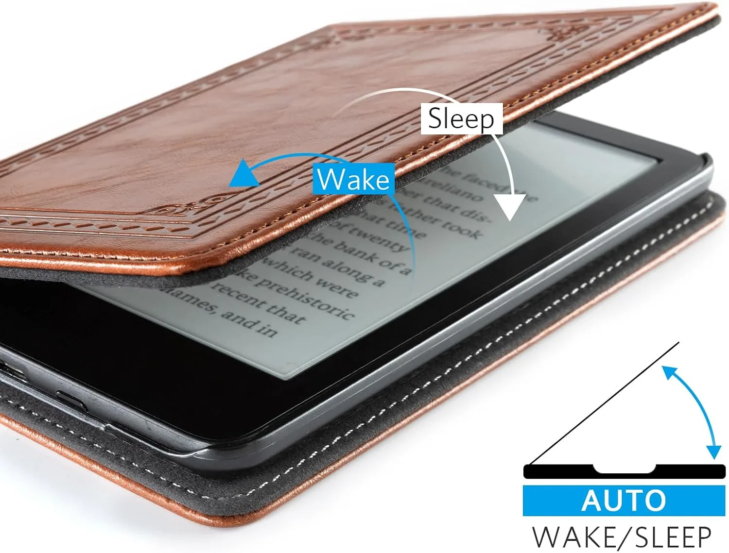 CoBak Case with Stand for for 6" Kindle (2024 & 2022, 11th Gen)