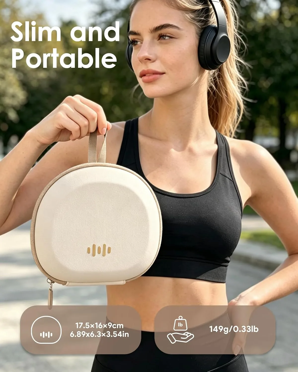 Headphone Case Hard Shell for BERIBES/Beats/Soundcore Anker/Bose/KVIDIO