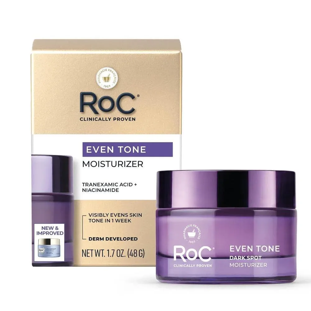 Crema de Noche RoC Niacinamida Tono Uniforme + Lift Antiedad 1.7 oz