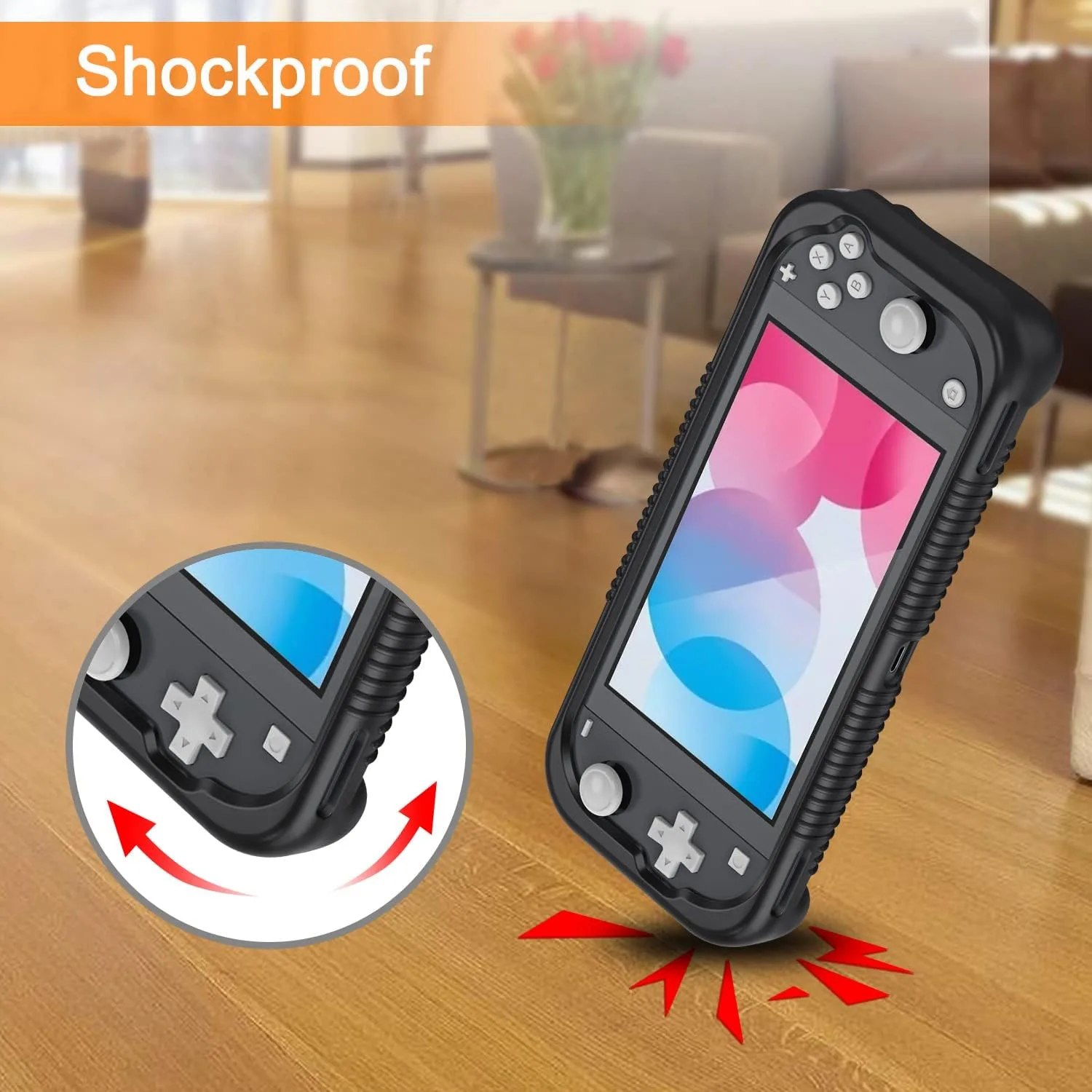 FINTIE Soft Silicone Protective Case for Nintendo Switch Lite 2019