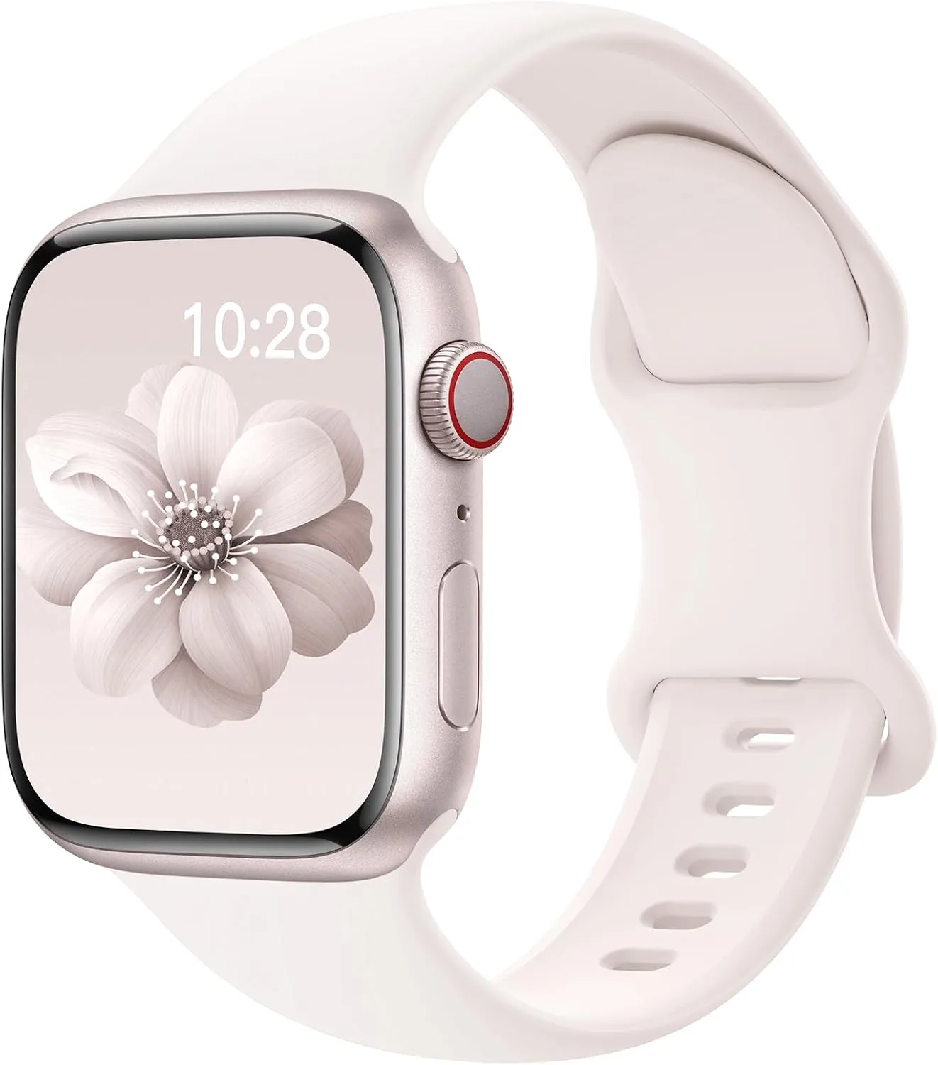 Correa de silicona Sport compatible con Apple Watch Supernana
