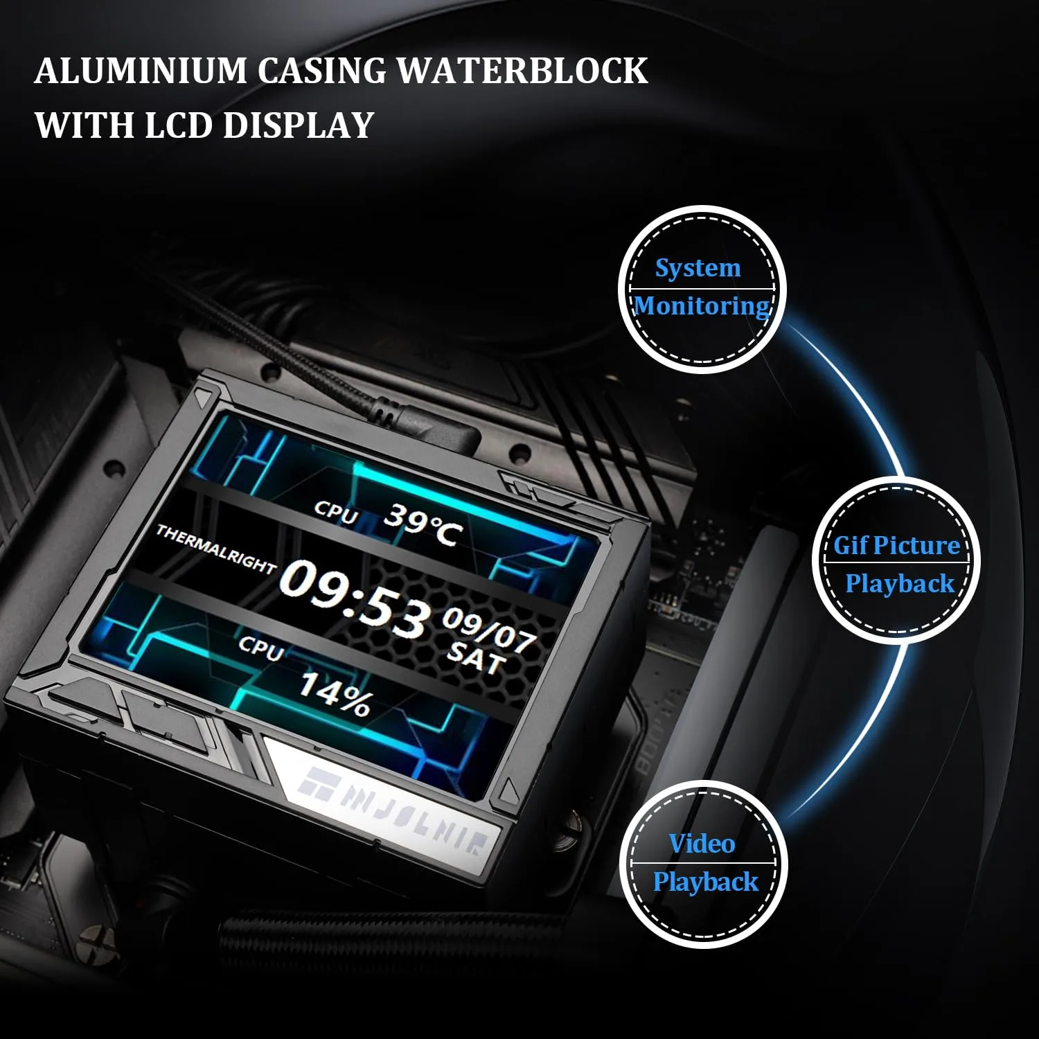 Thermalright Mjolnir Vision 360 ARGB Black V2 CPU AIO Cooler