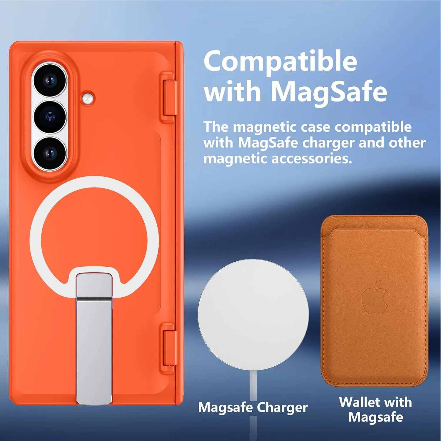 For Samsung Galaxy Z Fold 8 Ultra Case with Kickstand & Screen Protector