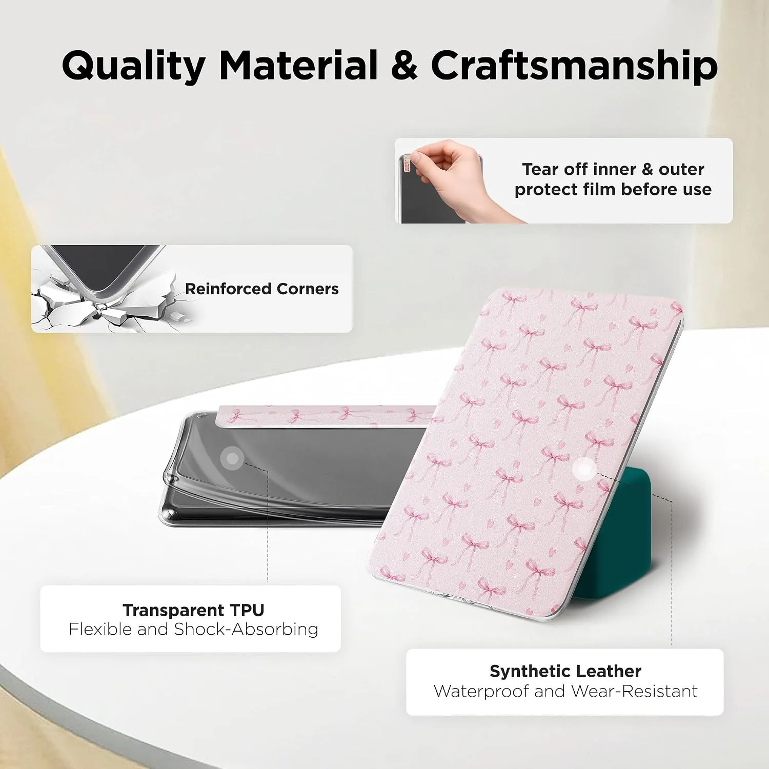 SESENSE Magnetic Case for 7'' Kindle Paperwhite 12th Gen 2024 & Colorsoft