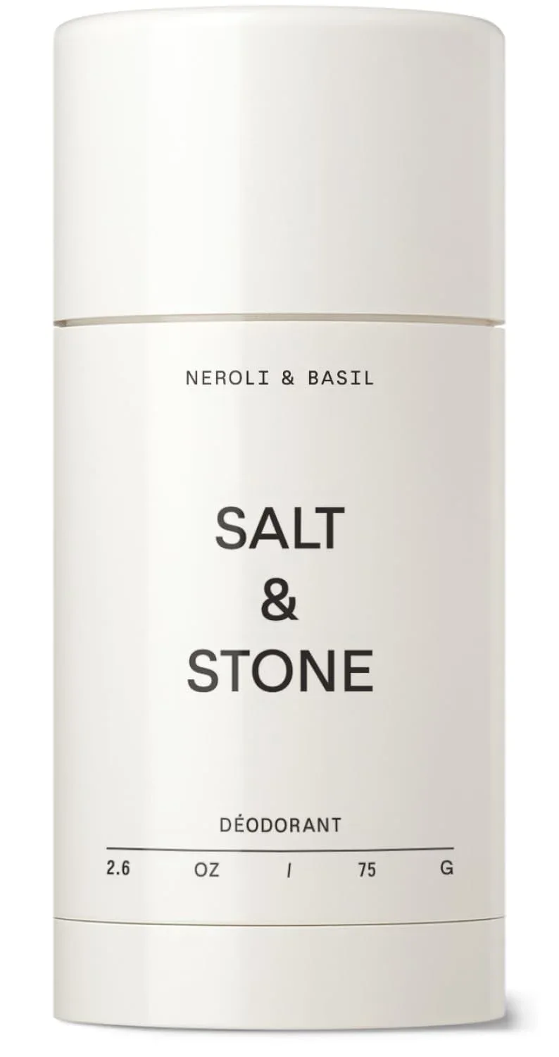 Desodorante Salt & Stone sin aluminio Neroli & Basil 2.6 oz