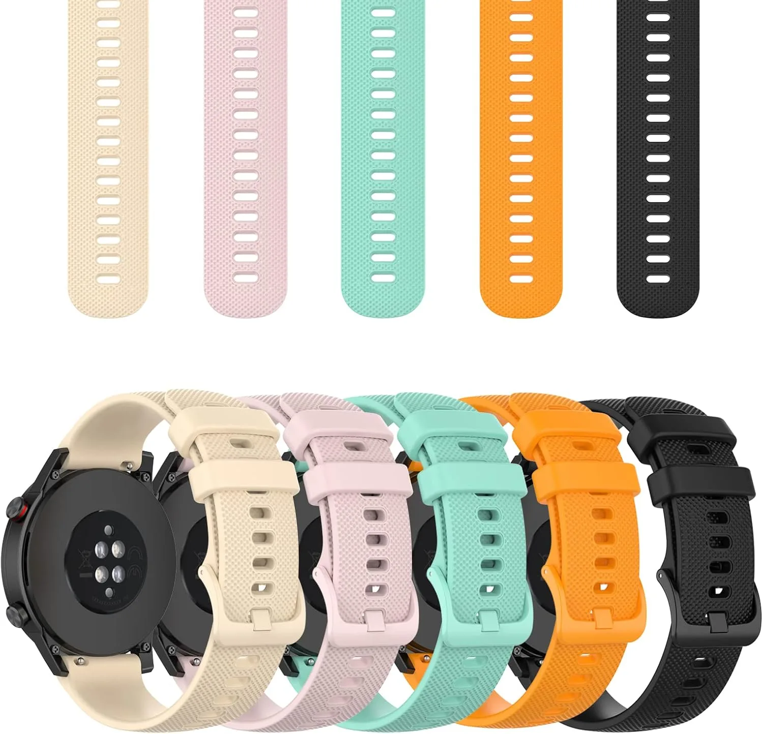 Correa BabyValley para Coros APEX 42mm/PACE 2/APEX 2 silicona 20mm