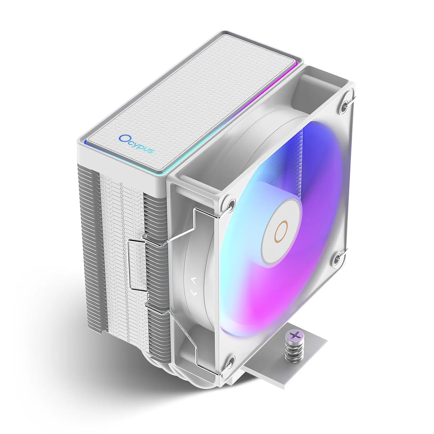 Gamma A40 ARGB CPU Cooler,133mm Compact Tower CPU Air Cooler,100mm PWM Fan