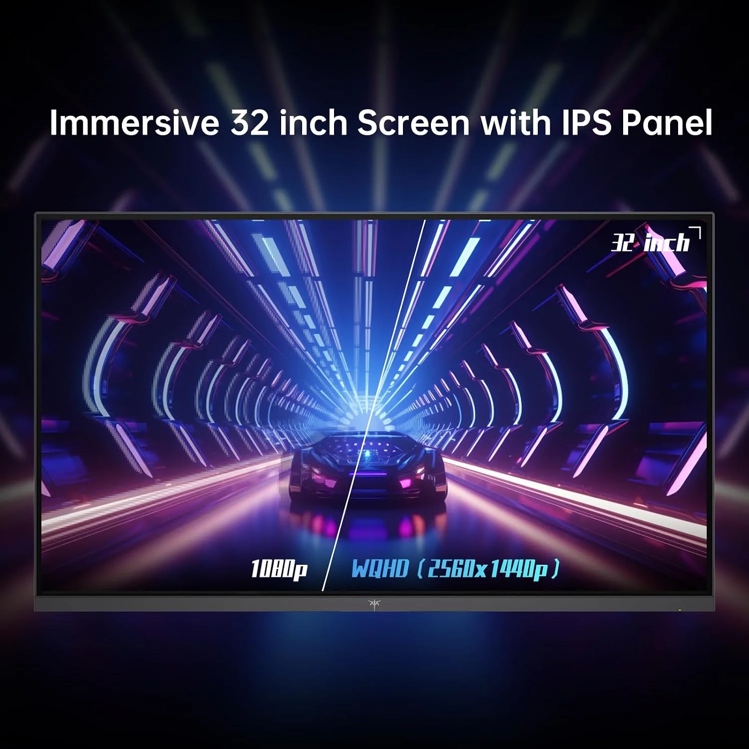KTC 32 Inch 2K Monitor 120Hz, 1440P IPS Computer Monitor for Office Gaming