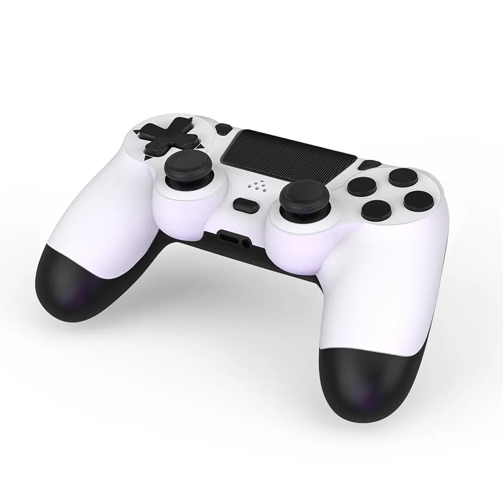 MOVONE Wireless Controller Dual Vibration Game Joystick Controller for Ps4 Controller/Slim/Pro,Compatible with PS4 Console (black)