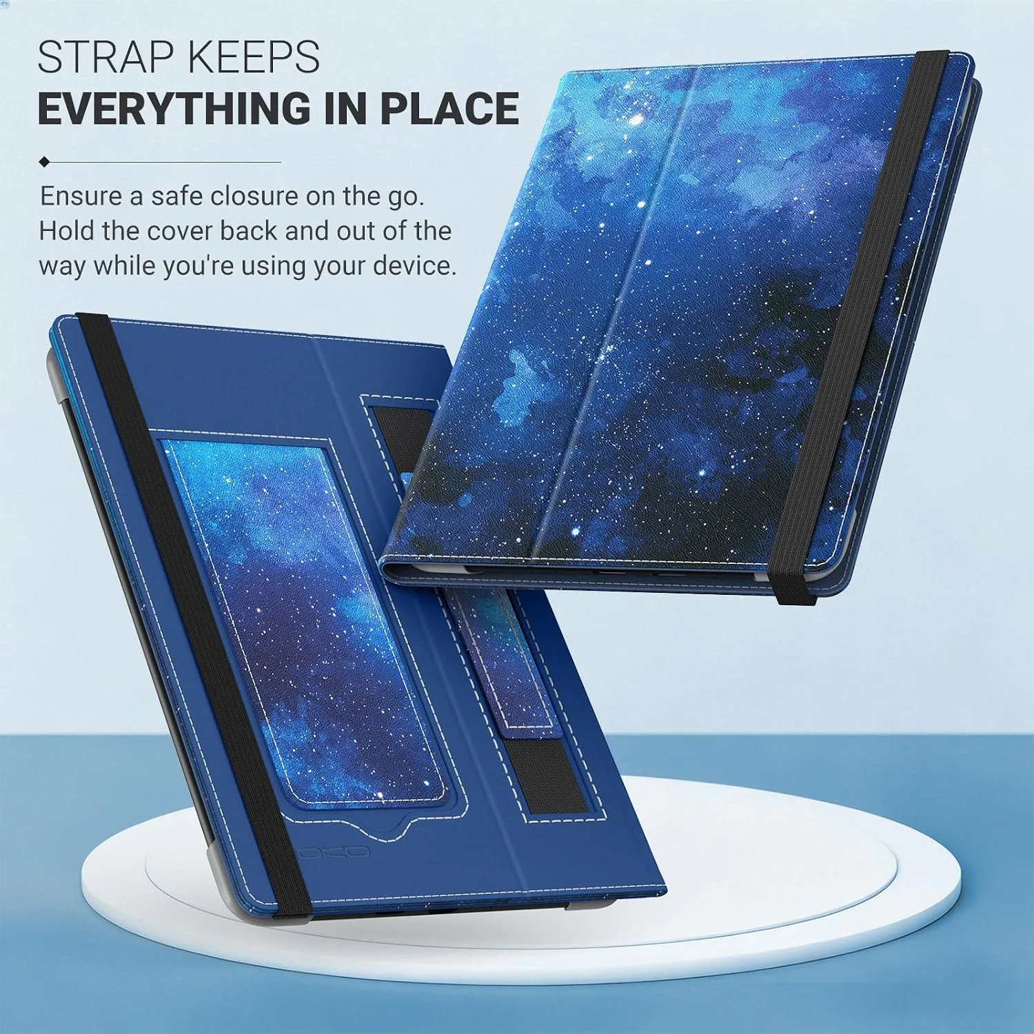 MoKo Universal Case for 6.8,7 Inch Paperwhite eReaders&Tablets,Starry