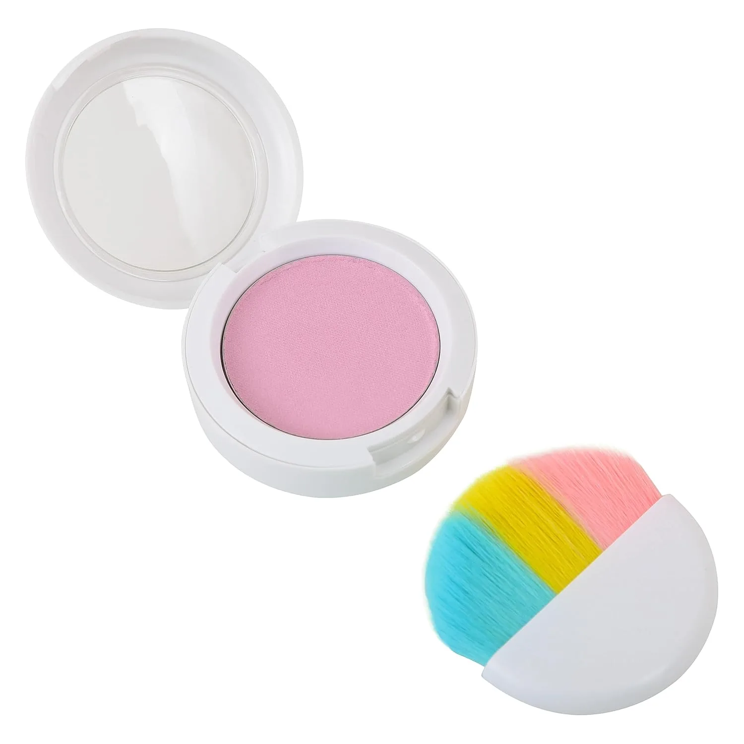 Klee Naturals Makeup Kit with Eye Shadow, Blush, Glitter Gel and Lip Shimmer. Kid-Friendly and Non-Toxic. Made in USA. (Whirl With It)