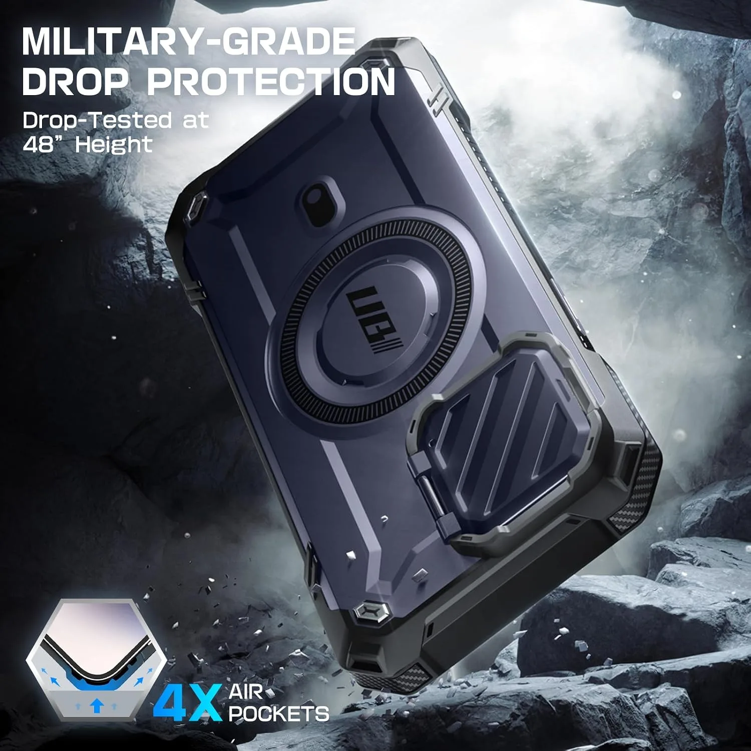 SUPCASE for iPhone 15 Pro Max Case (6.7 inch) with Camera Cover Stand