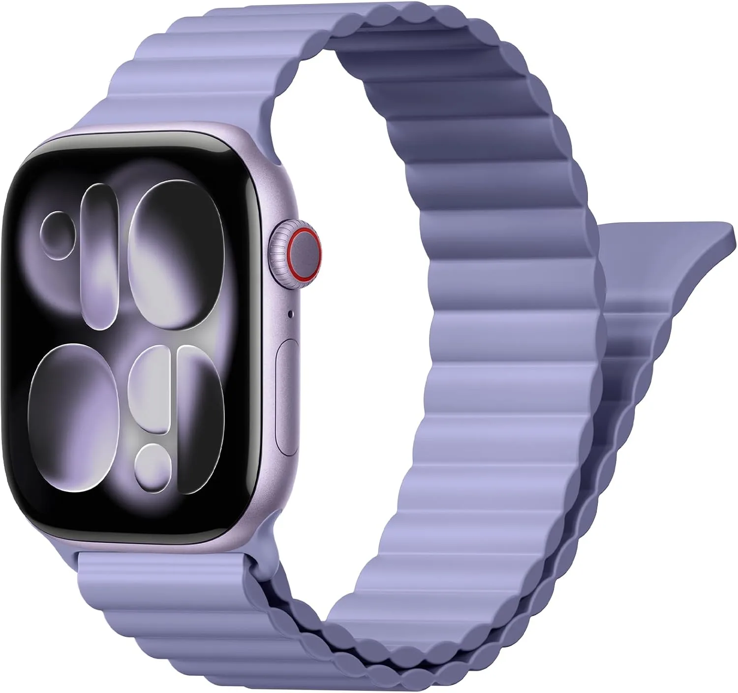 Correa magnética deportiva para Apple Watch 38-49mm BXUXOHS silicona