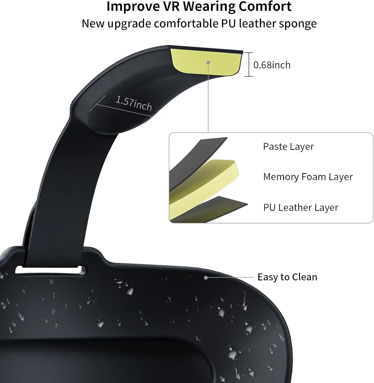 annapro Battery Head Strap for Meta Quest 3/Meta Quest 3S, Elite Strap with 8000mAh Battery Fast Charging Compatible with Oculus/Meta Quest 3S/3 Accessories, Enhance Comfort Extend Playtime, White